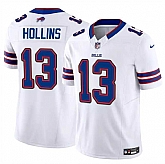 Men & Women & Youth Buffalo Bills #13 Mack Hollins White 2024 F.U.S.E. Vapor Untouchable Limited Stitched Jersey,baseball caps,new era cap wholesale,wholesale hats